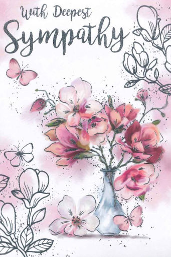 Picture of WITH DEEPEST SYMPATHY CARD